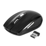 Wireless mouse, 2.4 GHz Optical mouse with USB nano receiver for PC/Laptop with Windows/Mac OS blue 3 variants
