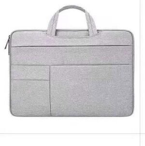 High Five 15-Inch Padded Laptop Shoulder Bag – Grey