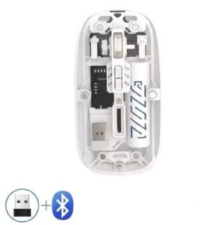 High Five Transparent Rechargeable Dual-Mode Mouse